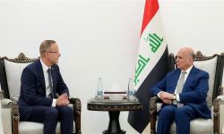 الخارجية تتسلم أوراق اعتماد سفير الاتحاد الأوروبي الجديد في العراق